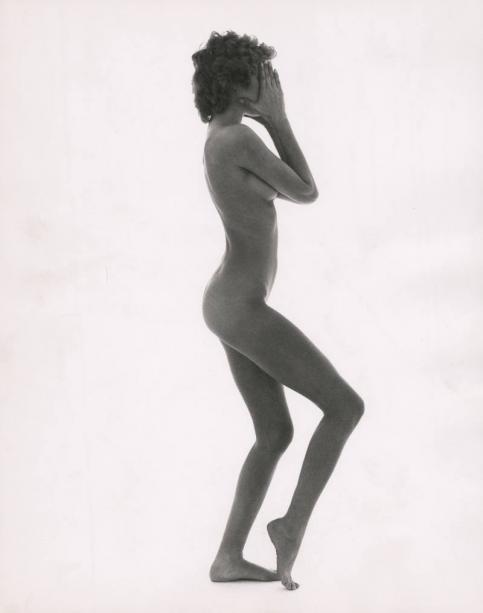 Jean-François Bauret  Nude, Face hidden 1960s Silver gelatine print on paper © Jean-François Bauret 