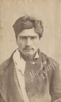 Portrait judiciaire, Argentine, vers 1876-1882, Achat © musée Nicéphore Niépce