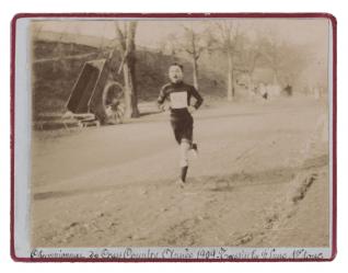Anonyme Championnats de Cross-Country-Tassin la 1/2 Lune  Année 1909  Collection musée Nicéphore Niépce
