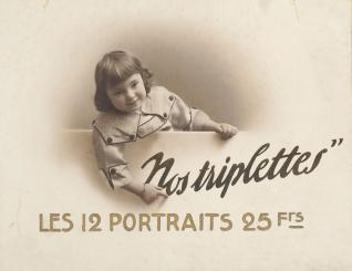Publicité pour le studio Fémina Vers 1910 Collection musée Nicéphore Niépce